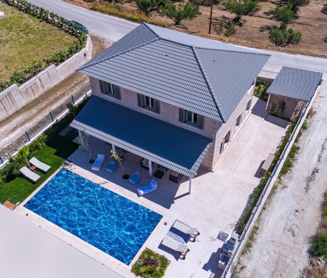 Zante Soleil - High-End Stone Villa With Swimming Pool Lagopodhon Экстерьер фото