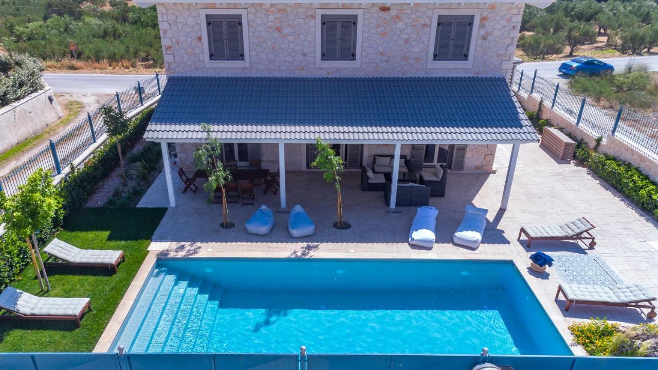 Zante Soleil - High-End Stone Villa With Swimming Pool Lagopodhon Экстерьер фото