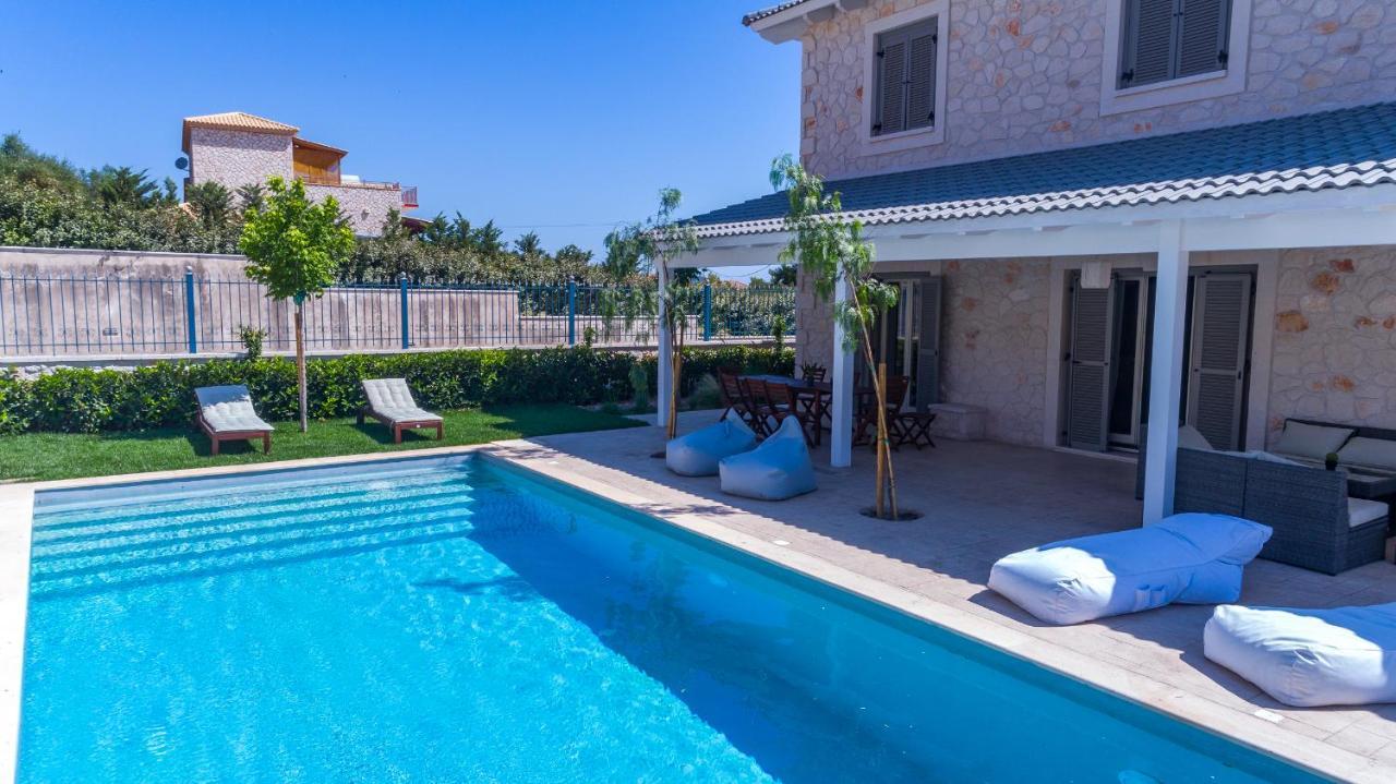 Zante Soleil - High-End Stone Villa With Swimming Pool Lagopodhon Экстерьер фото