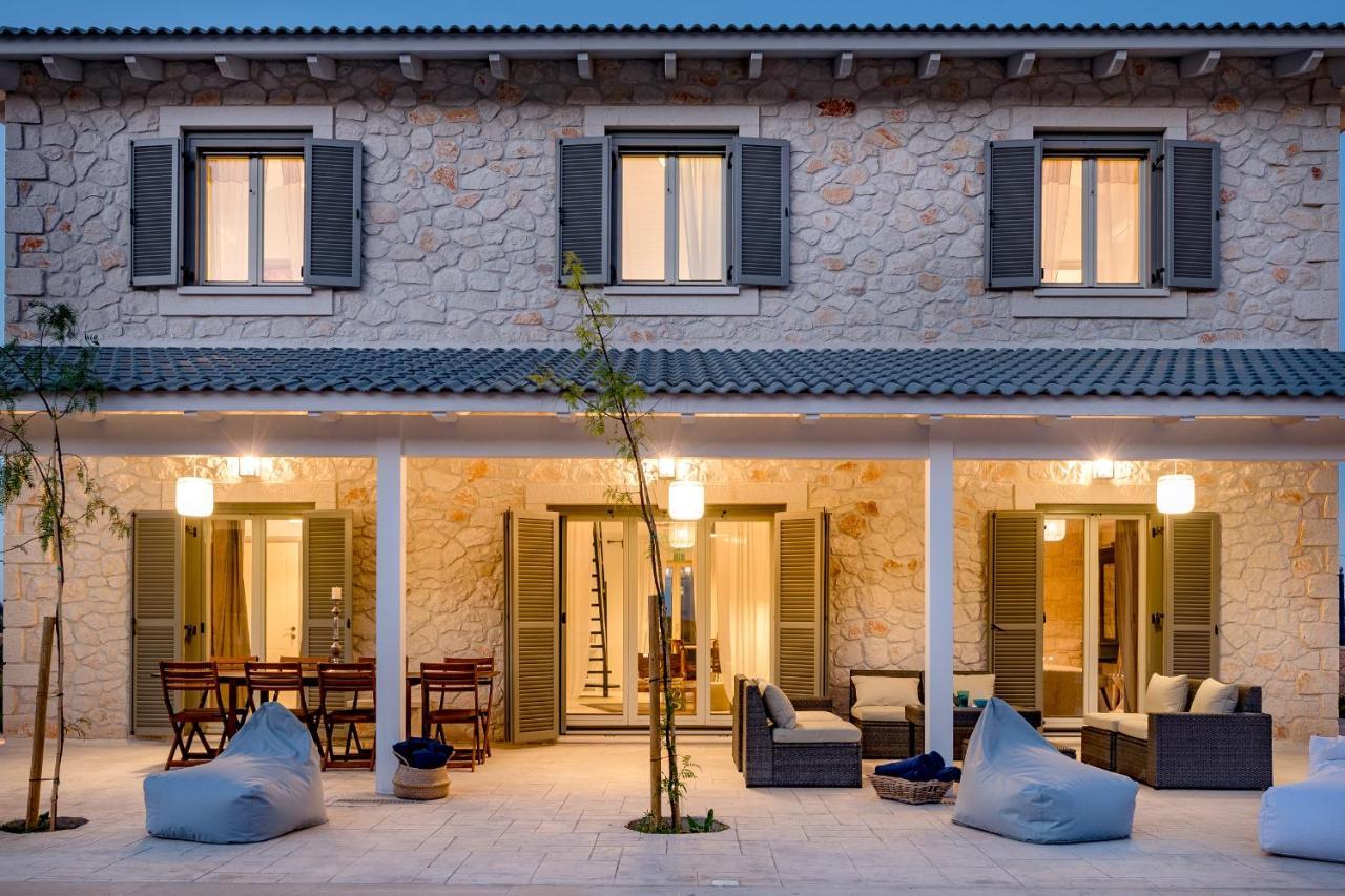 Zante Soleil - High-End Stone Villa With Swimming Pool Lagopodhon Экстерьер фото