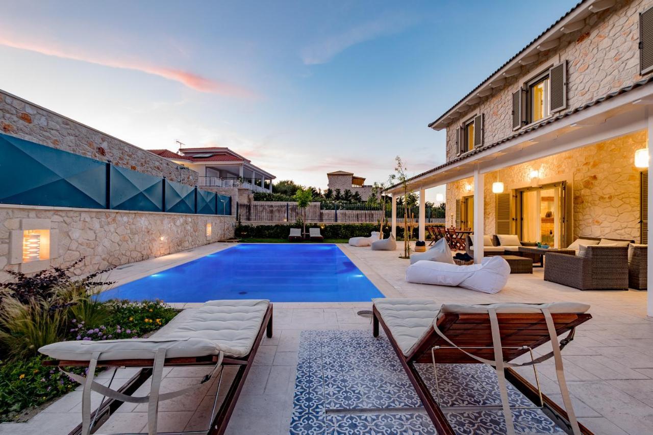 Zante Soleil - High-End Stone Villa With Swimming Pool Lagopodhon Экстерьер фото