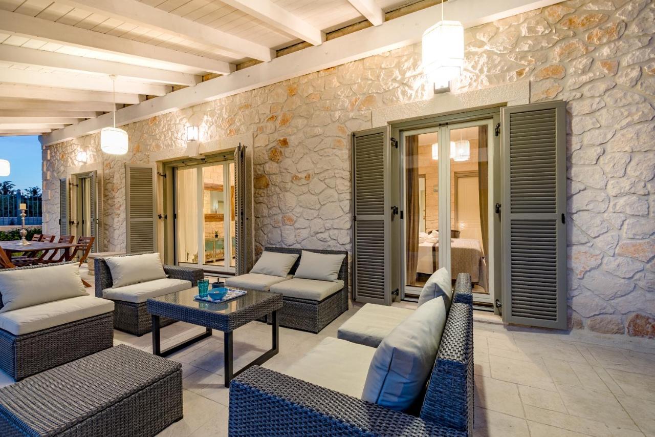 Zante Soleil - High-End Stone Villa With Swimming Pool Lagopodhon Экстерьер фото